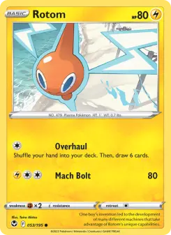 Pokémon-Karte Rotom 053/195