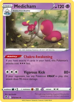 Pokémon-Karte Medicham 073/195