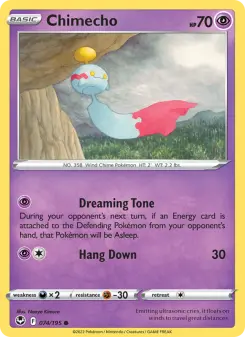 Pokémon-Karte Chimecho 074/195