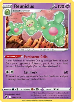 Pokémon-Karte Reuniclus 078/195