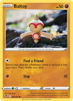 Pokémon-Karte Baltoy 093/195