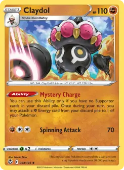 Pokémon-Karte Claydol 094/195