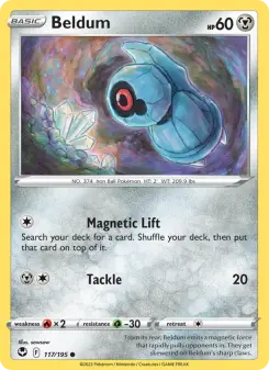 Pokémon-Karte Beldum 117/195