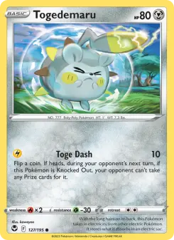 Pokémon-Karte Togedemaru 127/195