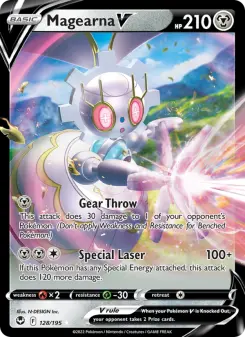 Pokémon-Karte Magearna V 128/195