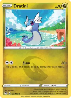 Pokémon-Karte Dratini 129/195