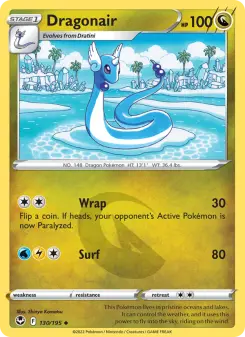 Pokémon-Karte Dragonair 130/195