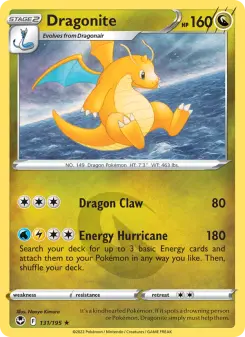 Pokémon-Karte Dragonite 131/195