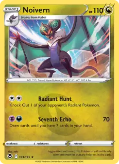 Pokémon-Karte Noivern 133/195