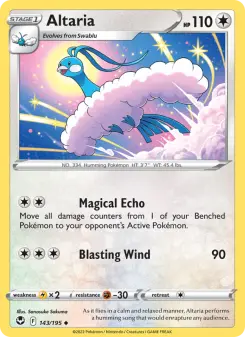 Pokémon-Karte Altaria 143/195