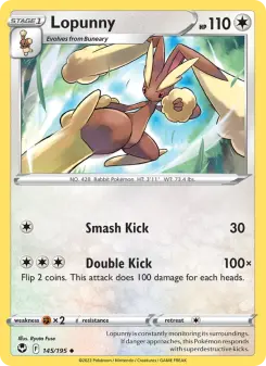 Pokémon-Karte Lopunny 145/195