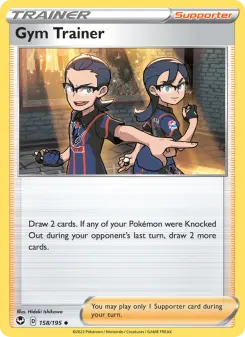 Pokémon-Karte Gym Trainer 158/195