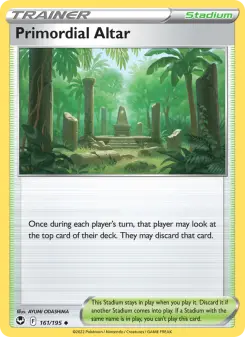 Pokémon-Karte Primordial Altar 161/195