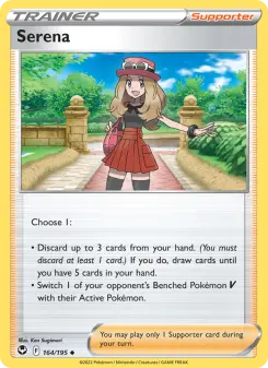 Pokémon-Karte Serena 164/195