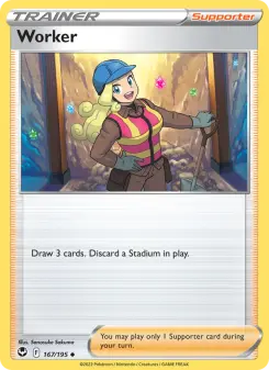 Pokémon-Karte Worker 167/195