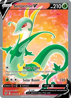 Pokémon-Karte Serperior V 170/195