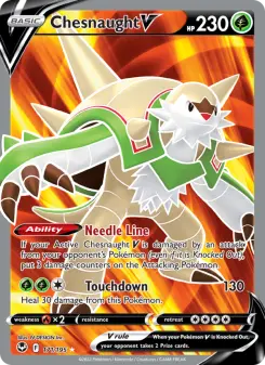 Pokémon-Karte Chesnaught V 171/195