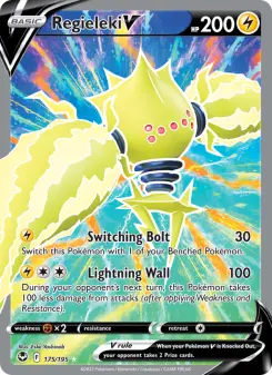 Pokémon-Karte Regieleki V 175/195