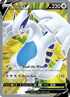 Pokémon-Karte Lugia V 185/195