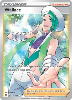 Pokémon-Karte Wallace 194/195
