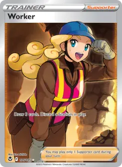 Pokémon-Karte Worker 195/195