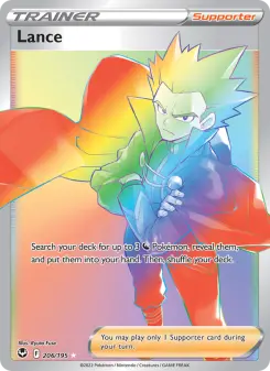Pokémon-Karte Lance 206/195