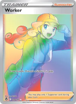 Pokémon-Karte Worker 209/195