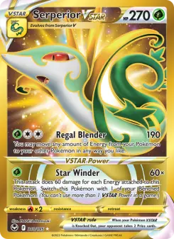 Pokémon-Karte Serperior VSTAR 210/195