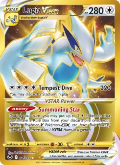 Pokémon-Karte Lugia VSTAR 211/195