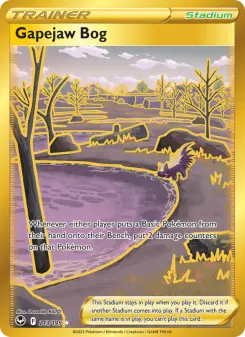 Pokémon-Karte Gapejaw Bog 213/195