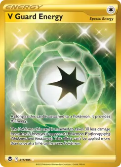 Pokémon-Karte V Guard Energy 215/195