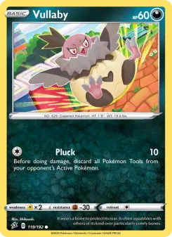 Pokémon-Karte Vullaby 119/192
