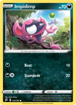 Pokémon-Karte Impidimp 123/192