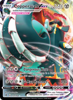 Pokémon-Karte Copperajah VMAX 137/192