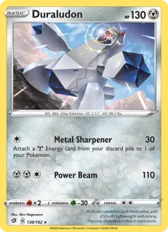Pokémon-Karte Duraludon 138/192