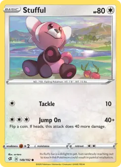Pokémon-Karte Stufful 149/192