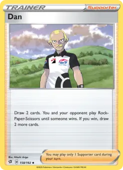 Pokémon-Karte Dan 158/192