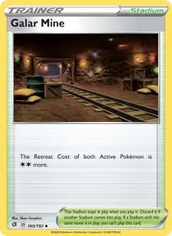 Pokémon-Karte Galar Mine 160/192