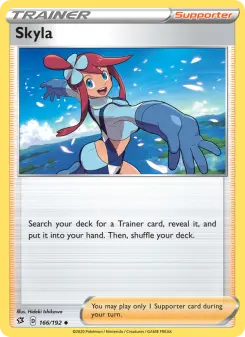 Pokémon-Karte Skyla 166/192