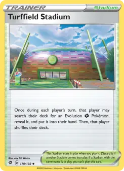 Pokémon-Karte Turffield Stadium 170/192