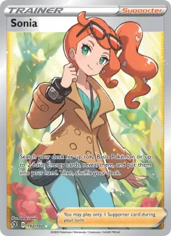 Pokémon-Karte Sonia 192/192