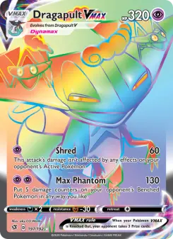 Pokémon-Karte Dragapult VMAX 197/192