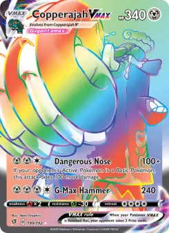 Pokémon-Karte Copperajah VMAX 199/192