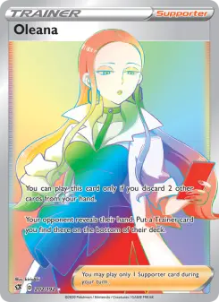 Pokémon-Karte Oleana 202/192