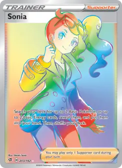 Pokémon-Karte Sonia 203/192