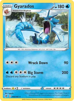 Pokémon-Karte Gyarados 040/192