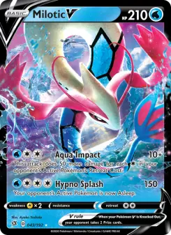 Pokémon-Karte Milotic V 043/192