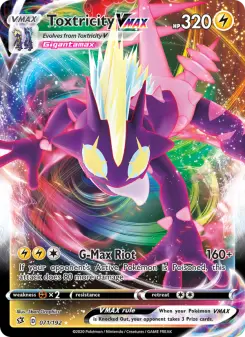 Pokémon-Karte Toxtricity VMAX 071/192