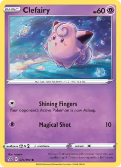 Pokémon-Karte Clefairy 074/192