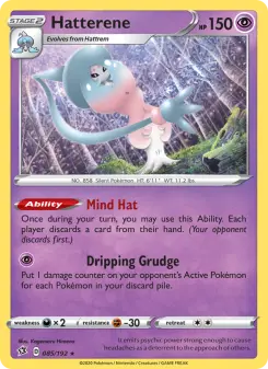 Pokémon-Karte Hatterene 085/192